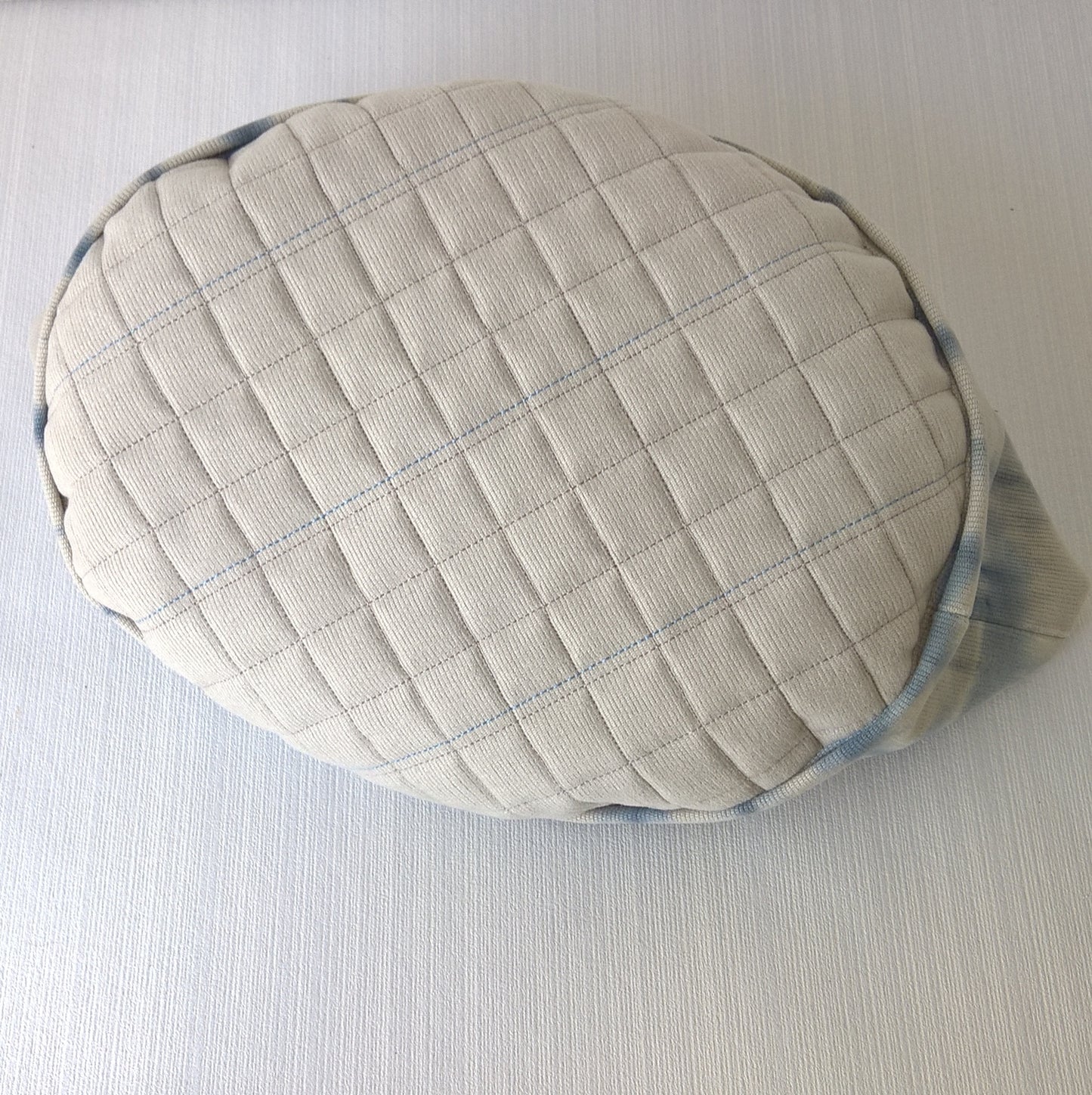 The quilted tip adds designer detail and structure to the hat