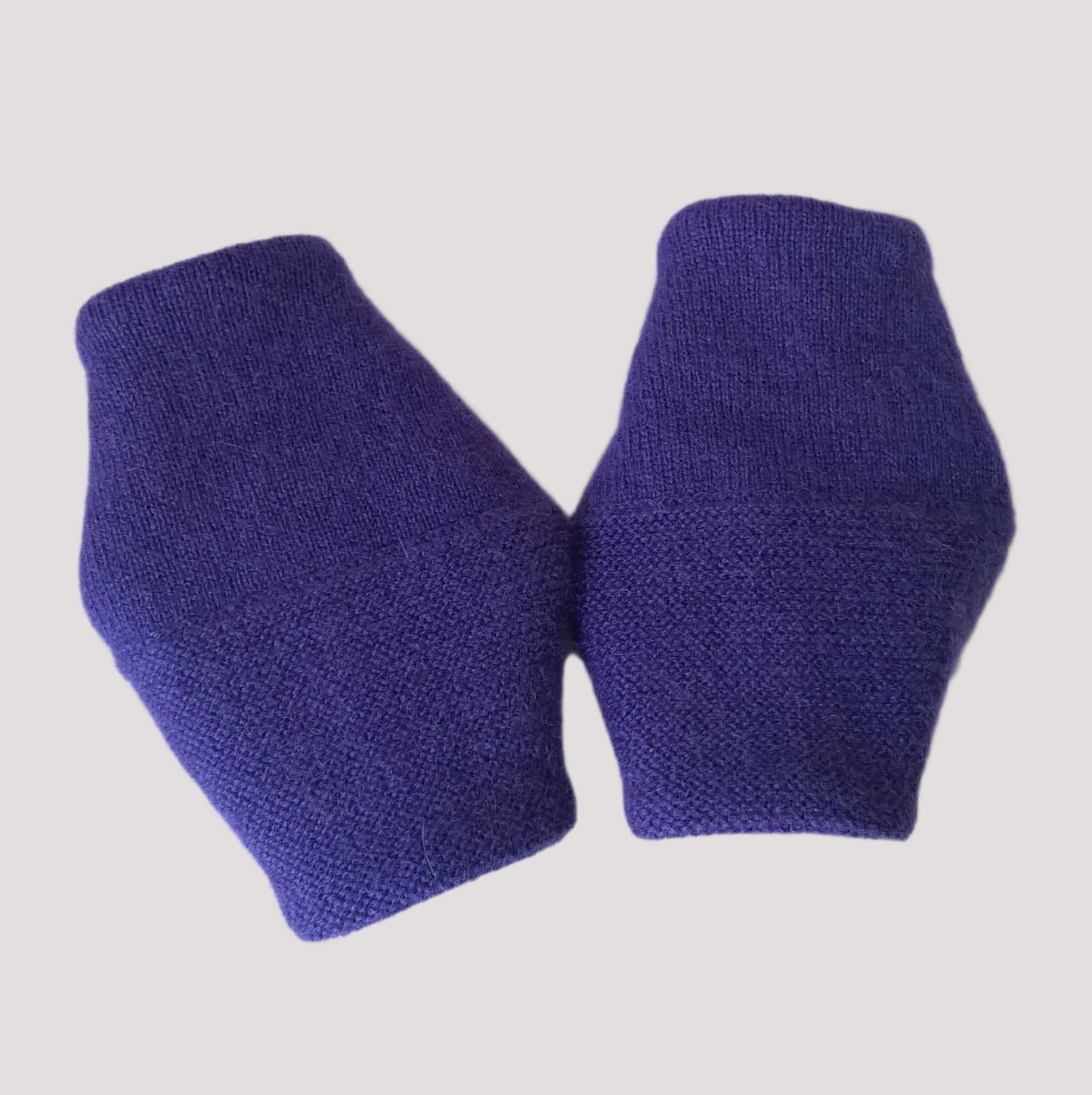 The back of the wrist warmers
